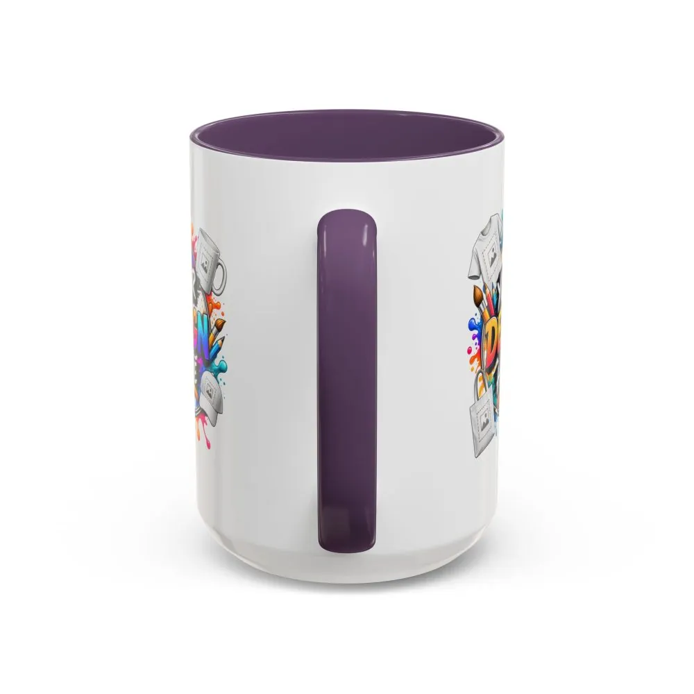 17758466538422941579_2048.jpeg Accent Coffee Mug — Colorful 'Your Design Here' Artist Print (11/15 oz)