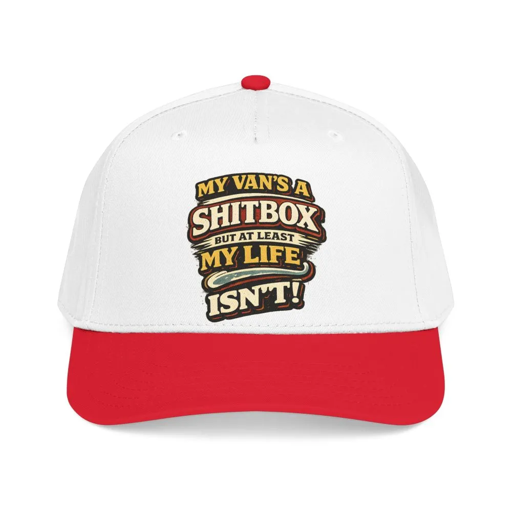 Baseball Cap - "My Van`s A Shitbox" Design F**K-Line