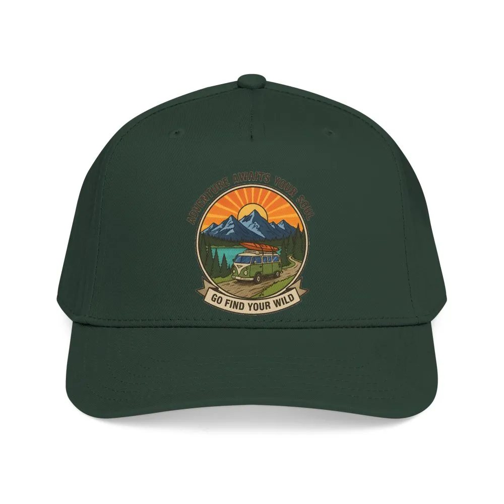 Baseball Cap — "Go Find Your Wild" Outdoor Patch