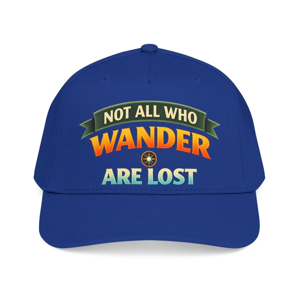 17867776833853237886_2048.jpeg Baseball Cap - "Not All Who Wander Are Lost" Design Scenic-Line