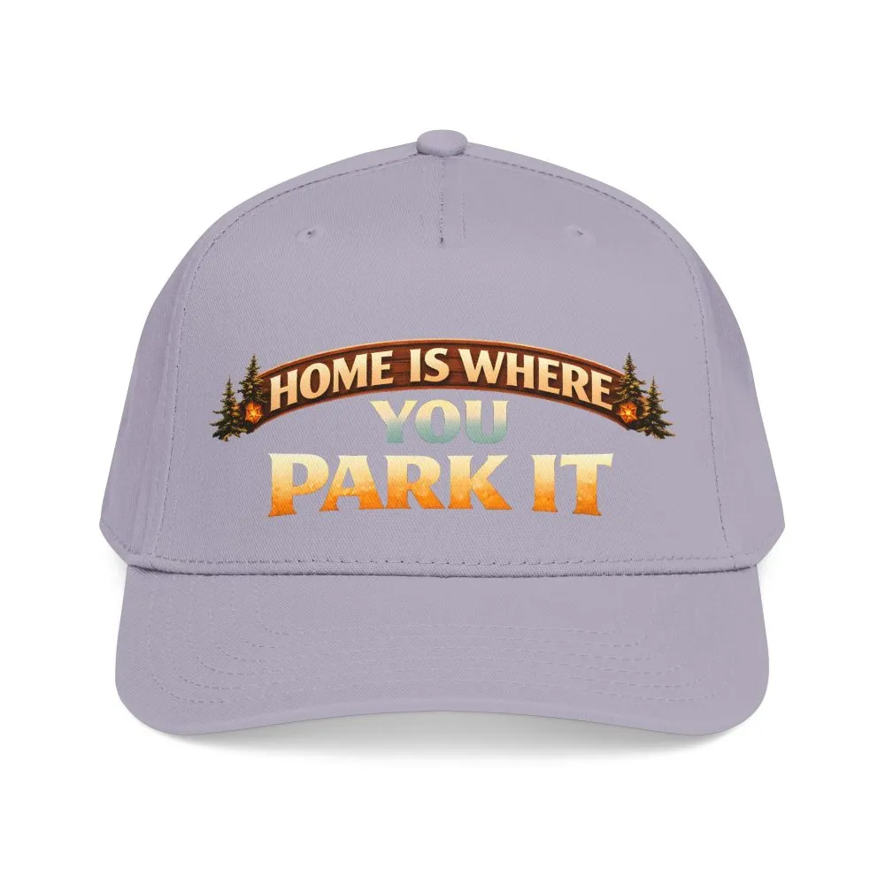 Baseball Cap - "Home Is Where You Park It" Design Scenic-Line