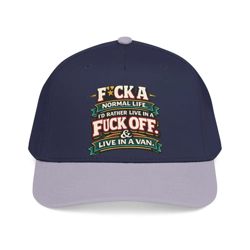 17890397907965024976_2048.jpeg Baseball Cap - "Fuck A Normal Life" Design F**K-Line