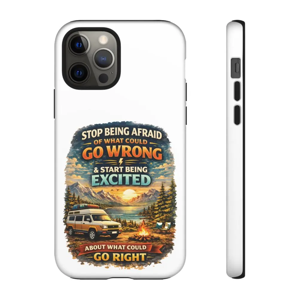 17903874270570141194_2048.jpeg Phone Case — "Stop Being Afraid" (Design Scenic-Line)