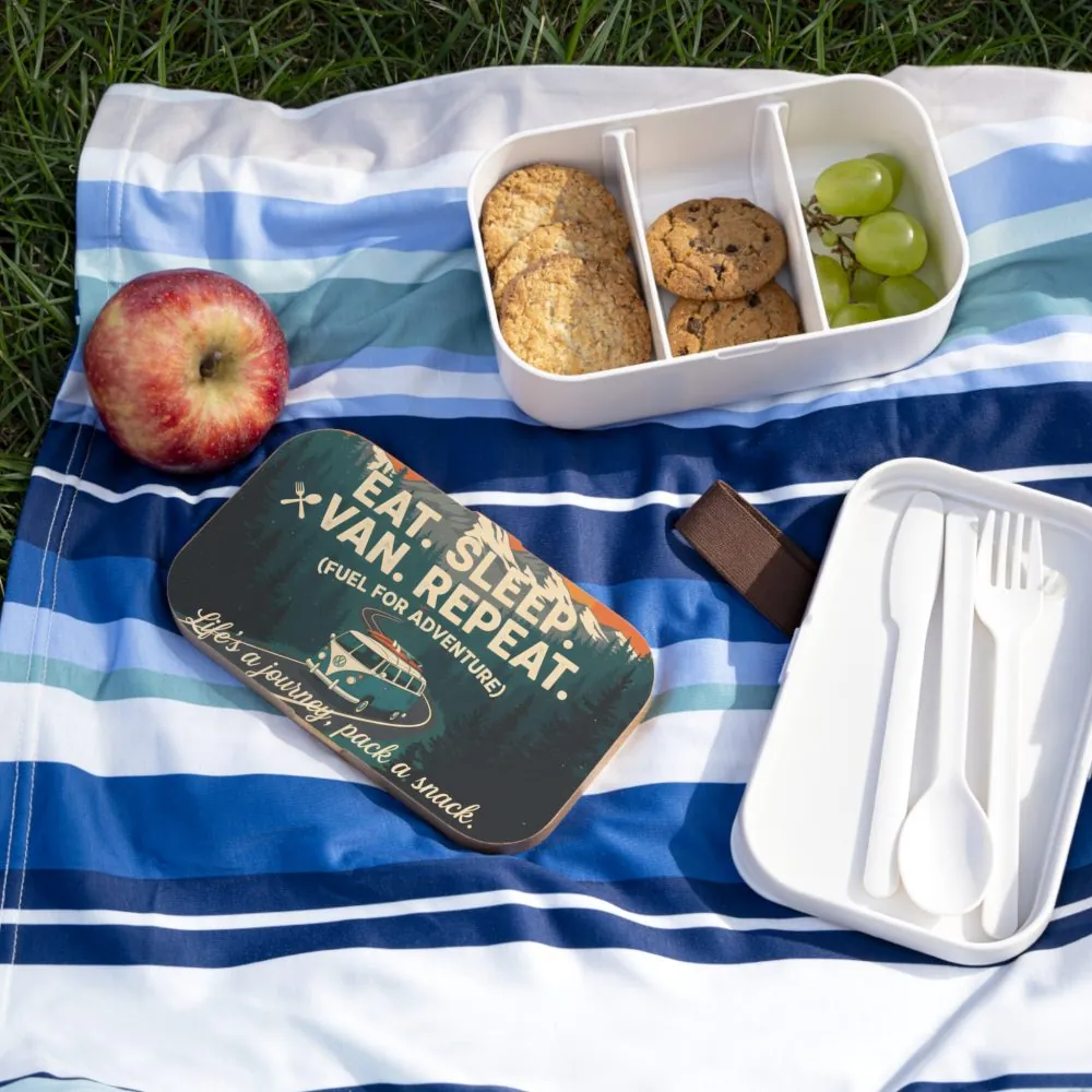 Adventure Camper Bento Box — Eat. Sleep. Van. Repeat. Retro Adventure Camper Design