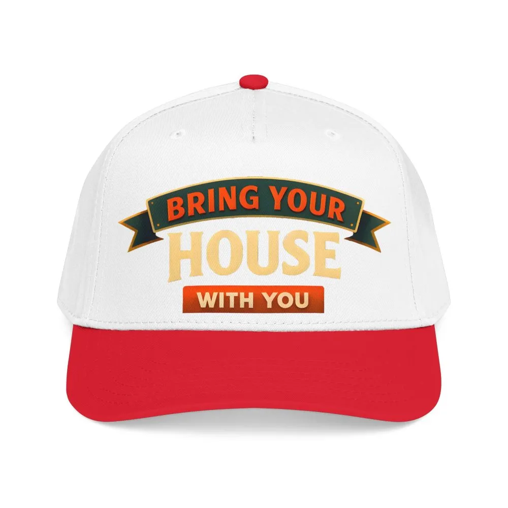 17921340289373604004_2048.jpeg Baseball Cap - "Bring Your House With You" Design Scenic-Line