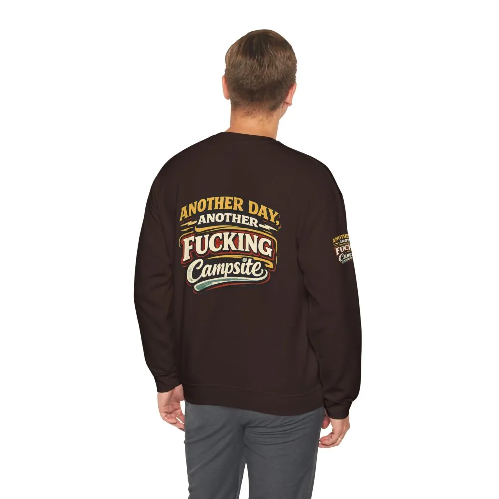 Unisex Heavy Blend™ Crewneck Sweatshirt — "Another Day" Design F**K-Line