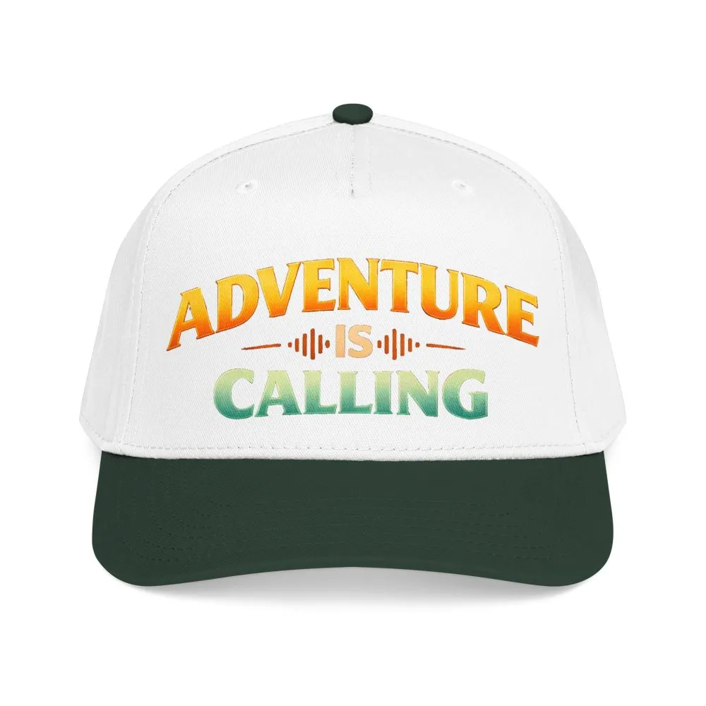 Baseball Cap - "Adventure Is Calling" Design Scenic-Line
