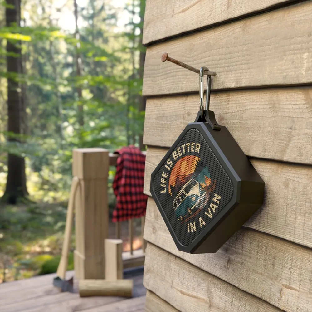 Bluetooth Speaker — “Life Is Better In A Van” Outdoor Portable Speaker