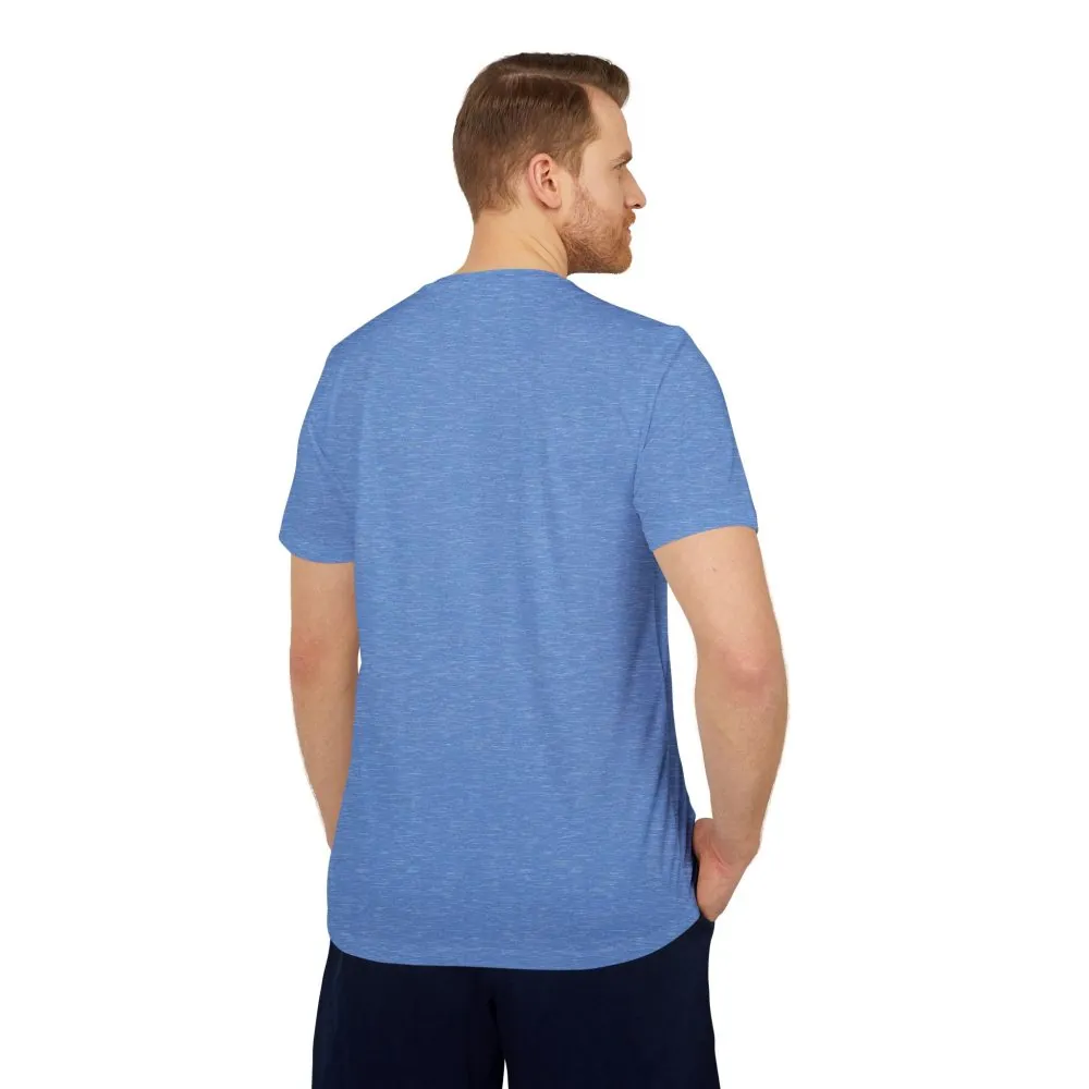 T-Shirt(Adidas) - 'Adventure Awaits-Go Where You Feel Most Alive' (Only Front printed)