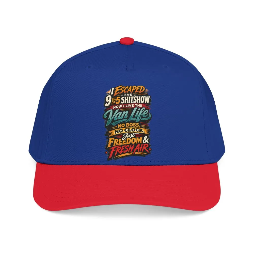 Baseball Cap - "I Escaped The 9 To 5" Design F**K-Line