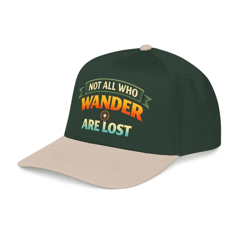 18048782816642898816_2048.jpeg Baseball Cap - "Not All Who Wander Are Lost" Design Scenic-Line