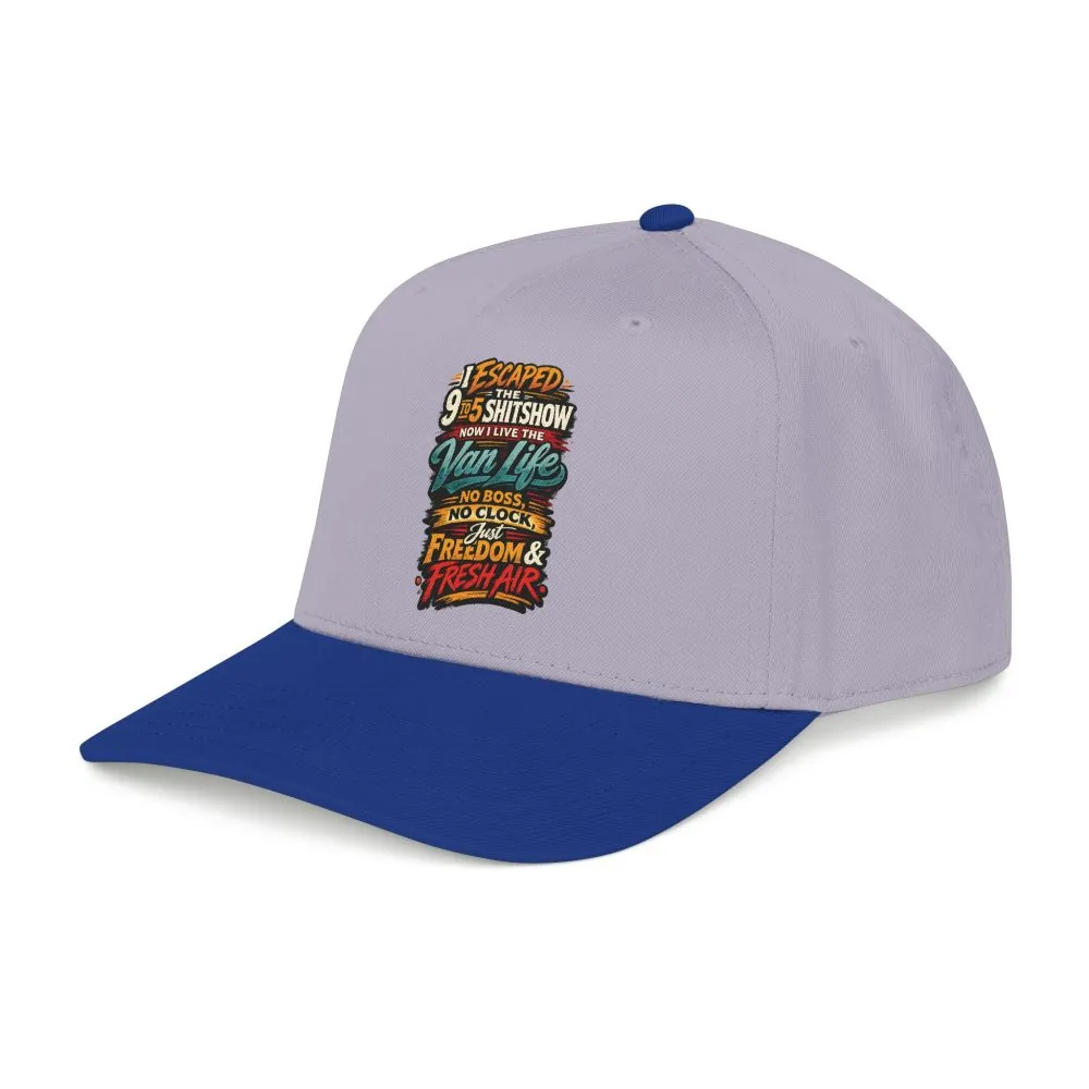 Baseball Cap - "I Escaped The 9 To 5" Design F**K-Line