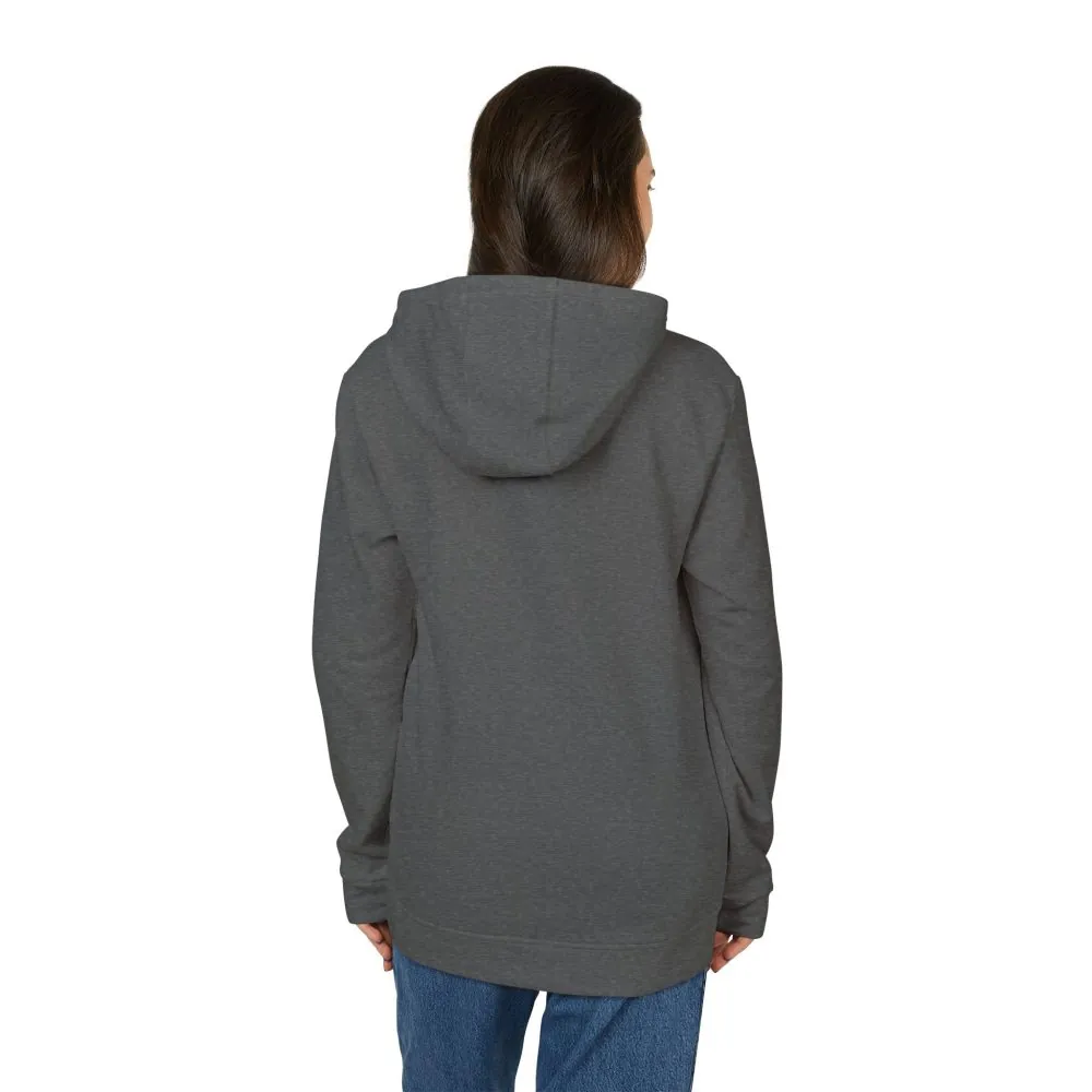 Hoodie(Adidas) — 'Adventure Awaits-Go Where You Feel Most Alive' Outdoor Travel Pullover (Only Front Printed)