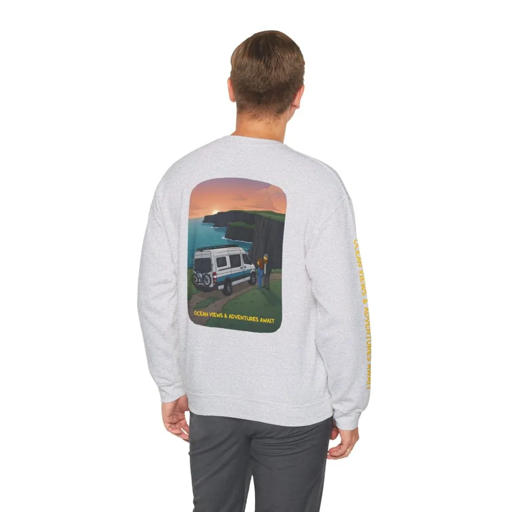 1814507595451933742_2048.jpeg Unisex Heavy Blend™ Crewneck Sweatshirt — "Ocean Views-Adventures Awaits" Design Sitcom-Line