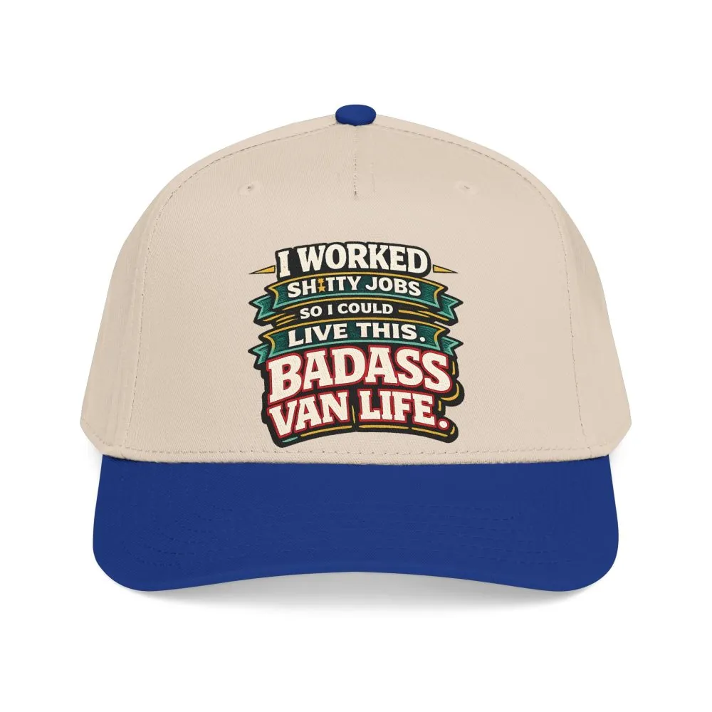 18188611432073642477_2048.jpeg Baseball Cap - "I Worked Shitty Jobs" Design F**K-Line