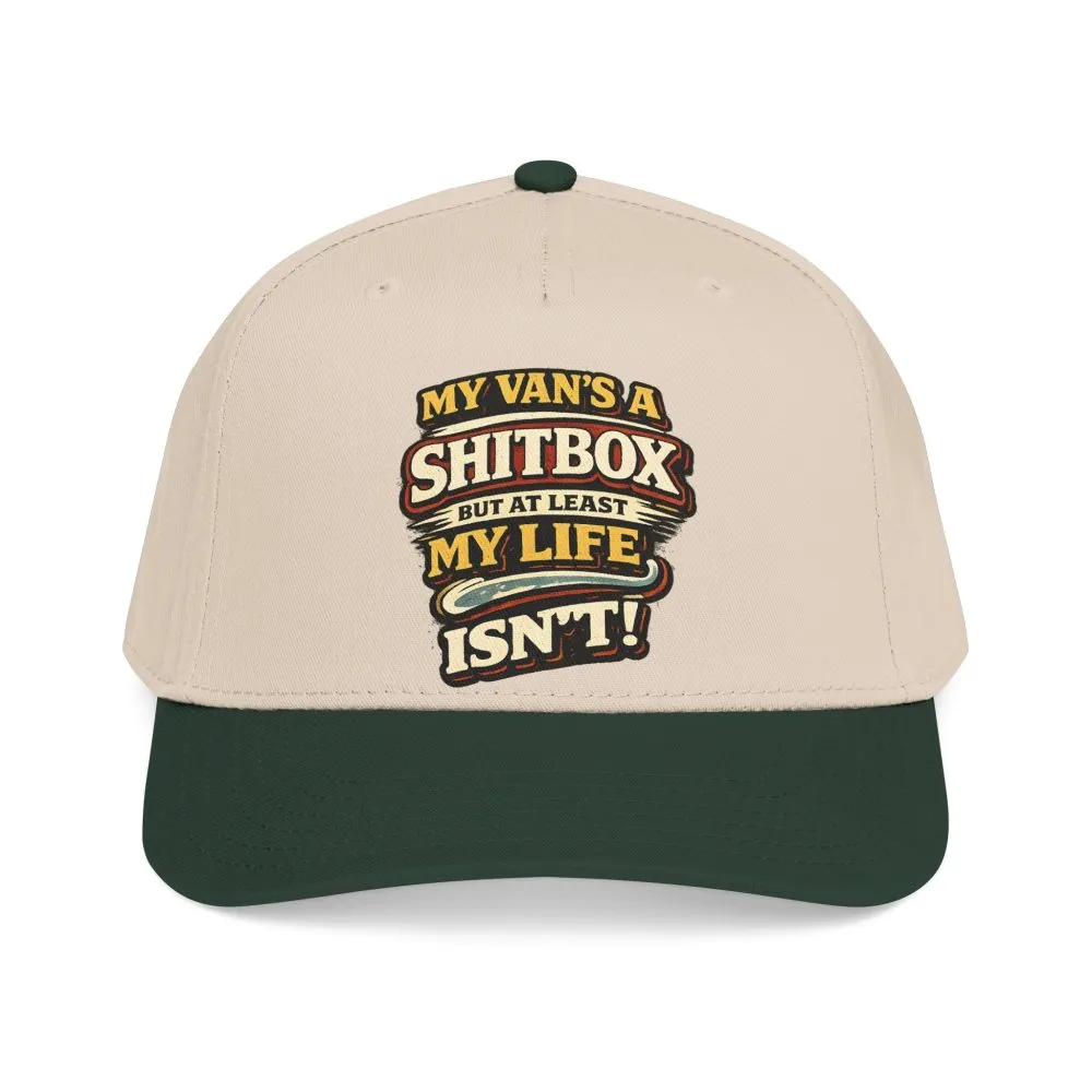 Baseball Cap - "My Van`s A Shitbox" Design F**K-Line