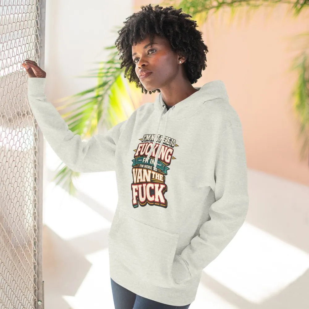 18204522617885910329_2048.jpeg Three-Panel Fleece Hoodie - "I´m Not Here To Fucking Fit In" Design F**K-Line