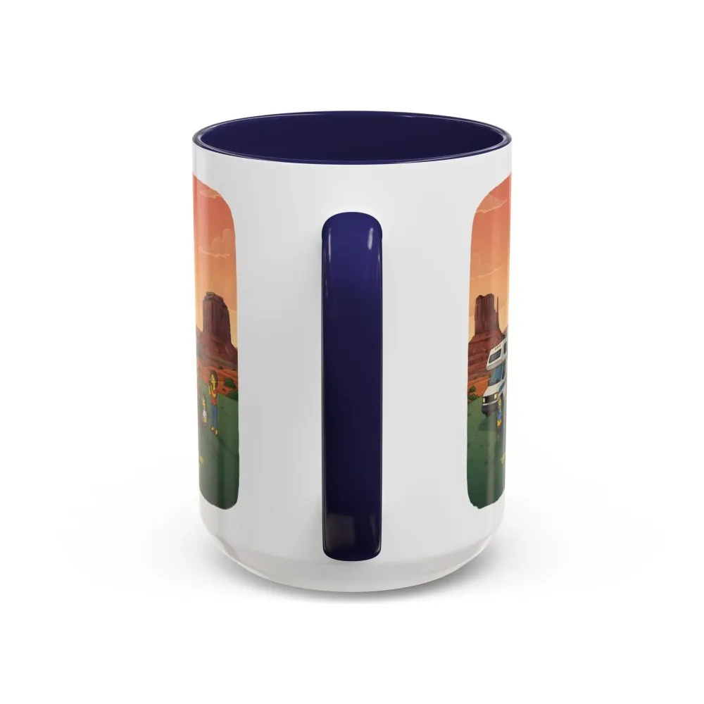 18251430192284495485_2048.jpeg Accent Coffee Mug (11, 15oz) — "Life Is A Journey-Not A Destination" Design Sitcom-Line