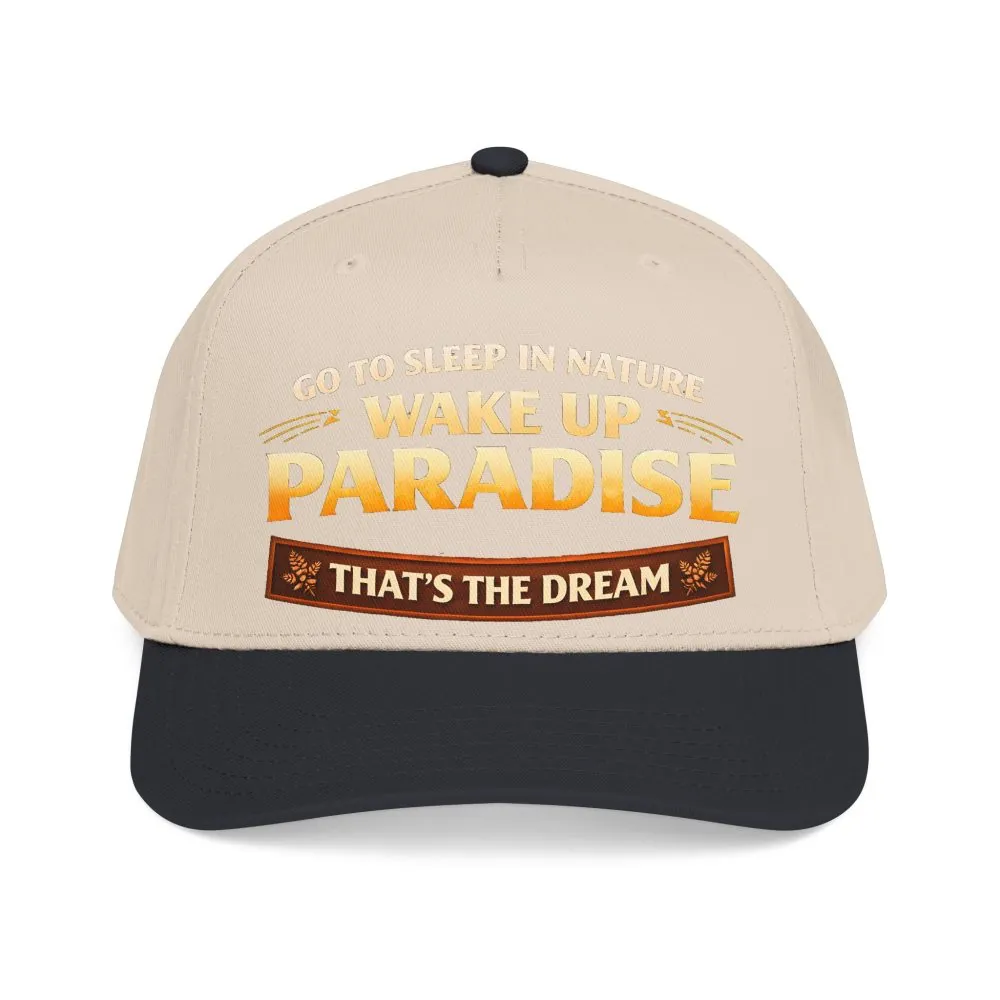 18293636995744905638_2048.jpeg Baseball Cap - "Go sleep Nature-Wake Up Paradise" Design Scenic-Line
