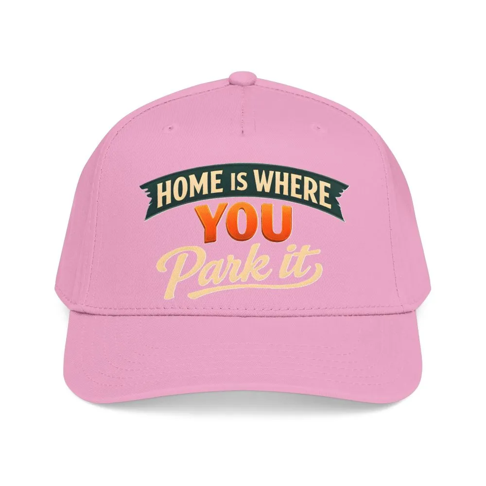 Baseball Cap - "Home Is where You Park It" Design Scenic-Line