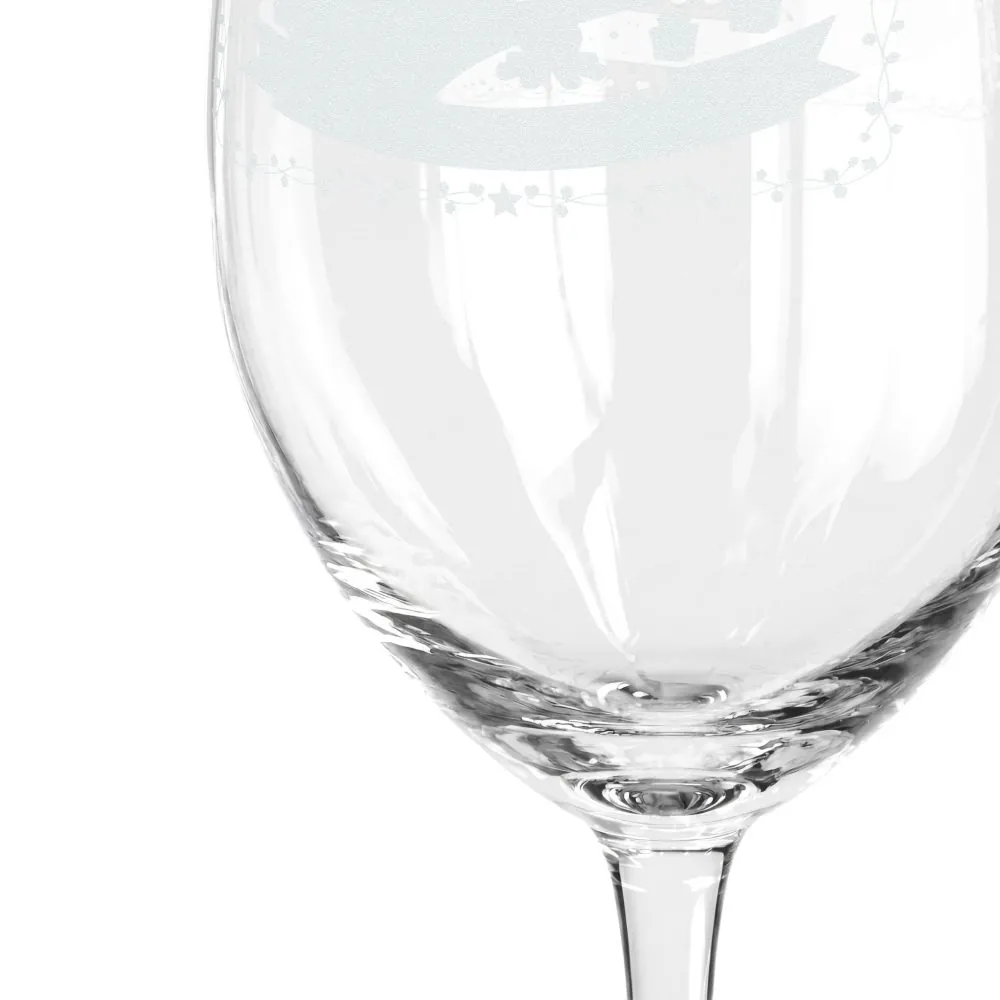 Engraved 8oz Champagne Flute — Personalized Celebration Glass
