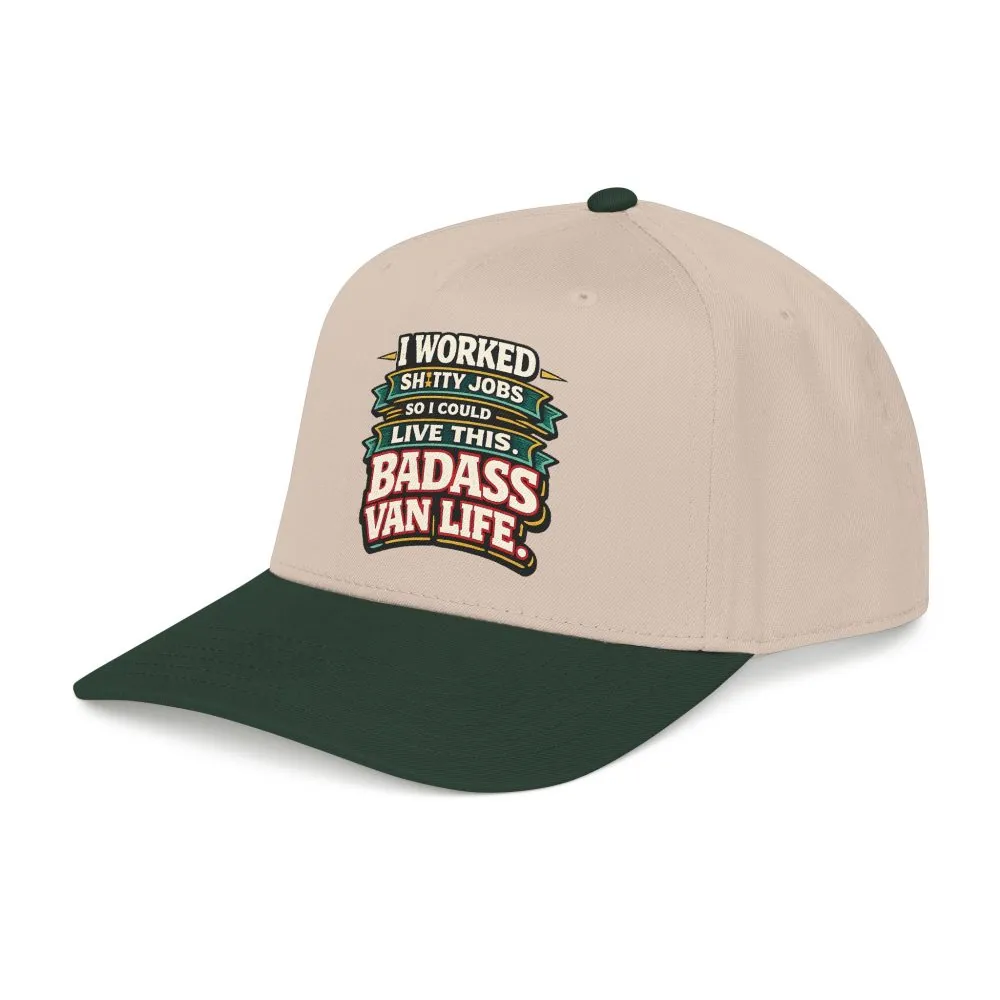 18434838960786017511_2048.jpeg Baseball Cap - "I Worked Shitty Jobs" Design F**K-Line