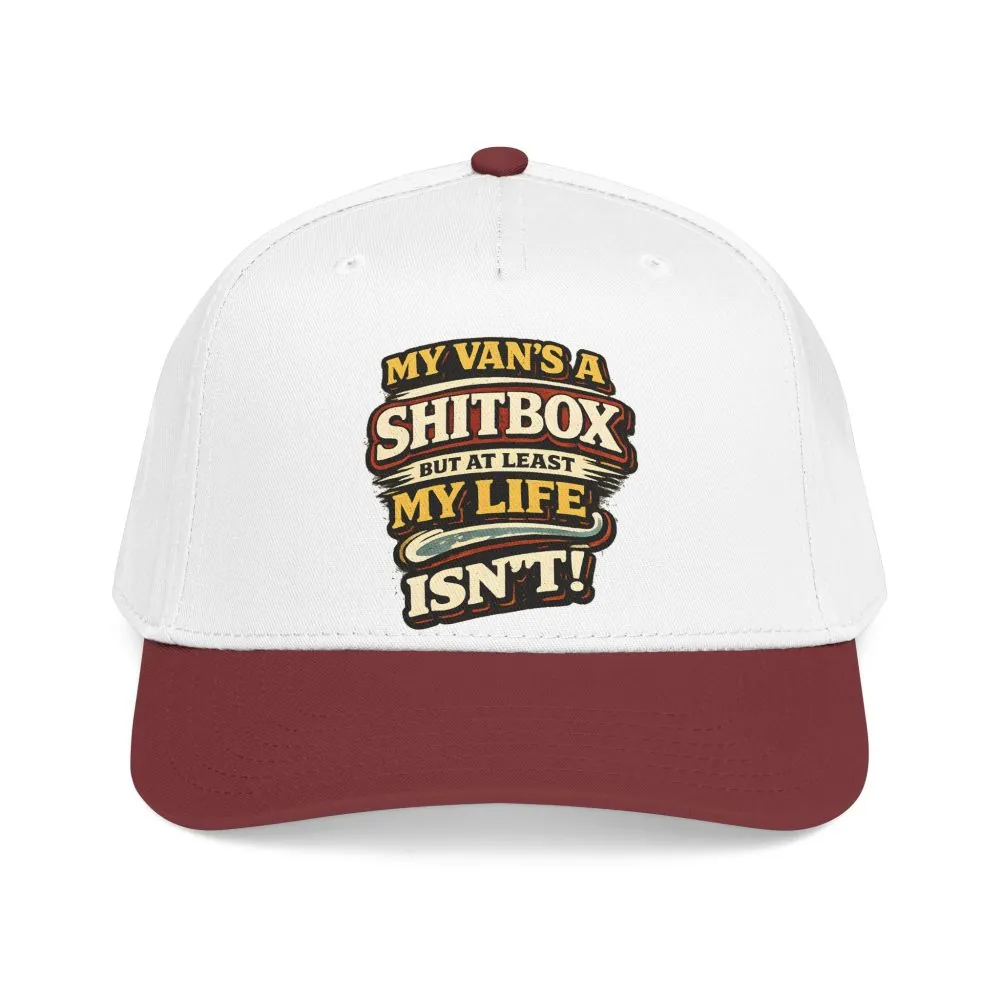 Baseball Cap - "My Van`s A Shitbox" Design F**K-Line