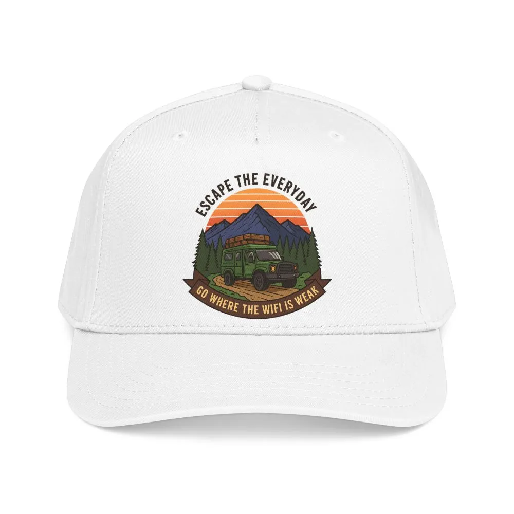 1848754890945795701_2048.jpeg Baseball Cap - 'Escape the Everyday' Off-Road Adventure Hat