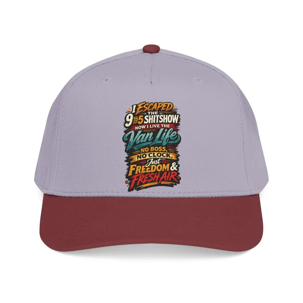 Baseball Cap - "I Escaped The 9 To 5" Design F**K-Line