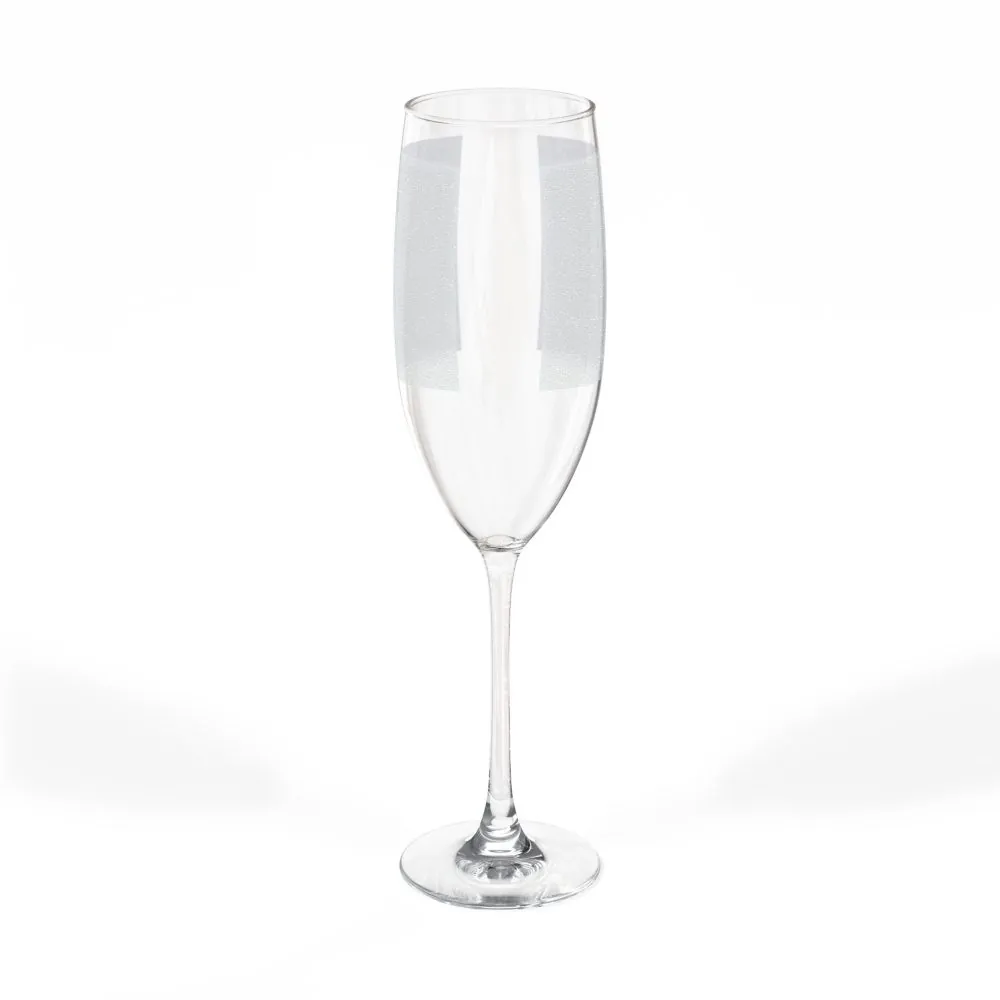 Engraved 8oz Champagne Flute — "Vanlife Cheers-Holiday Gears" Personalized