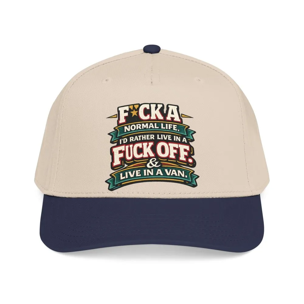 1902965987557464696_2048.jpeg Baseball Cap - "Fuck A Normal Life" Design F**K-Line