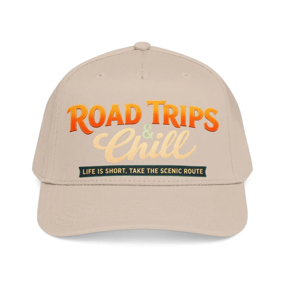 Baseball Cap - "Road Trips And Chill" Design Scenic-Line