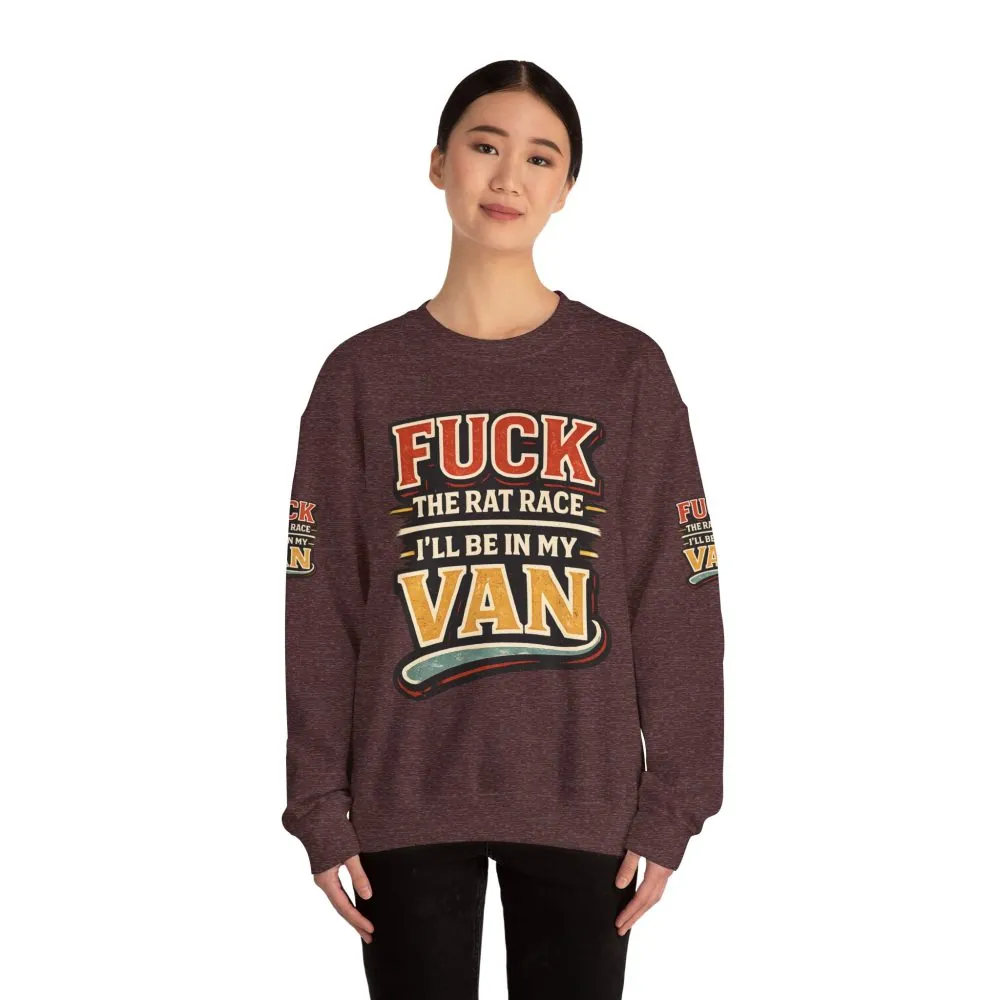 1950199045793721752_2048.jpeg Unisex Heavy Blend™ Crewneck Sweatshirt — "Fuck The Rat Race" Design F**K-Line