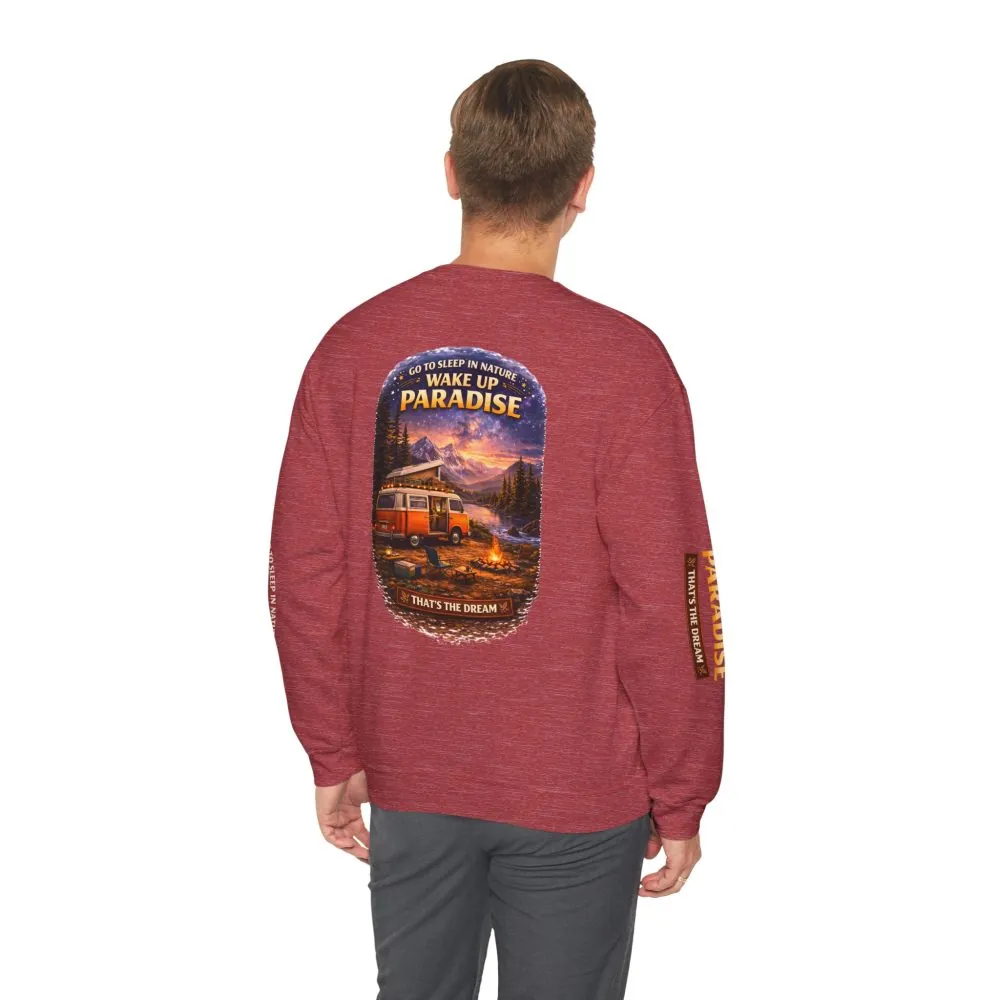 1997201757128565565_2048.jpeg Unisex Heavy Blend™ Crewneck Sweatshirt — "Go To Sleep Nature " Design Scenic-Line