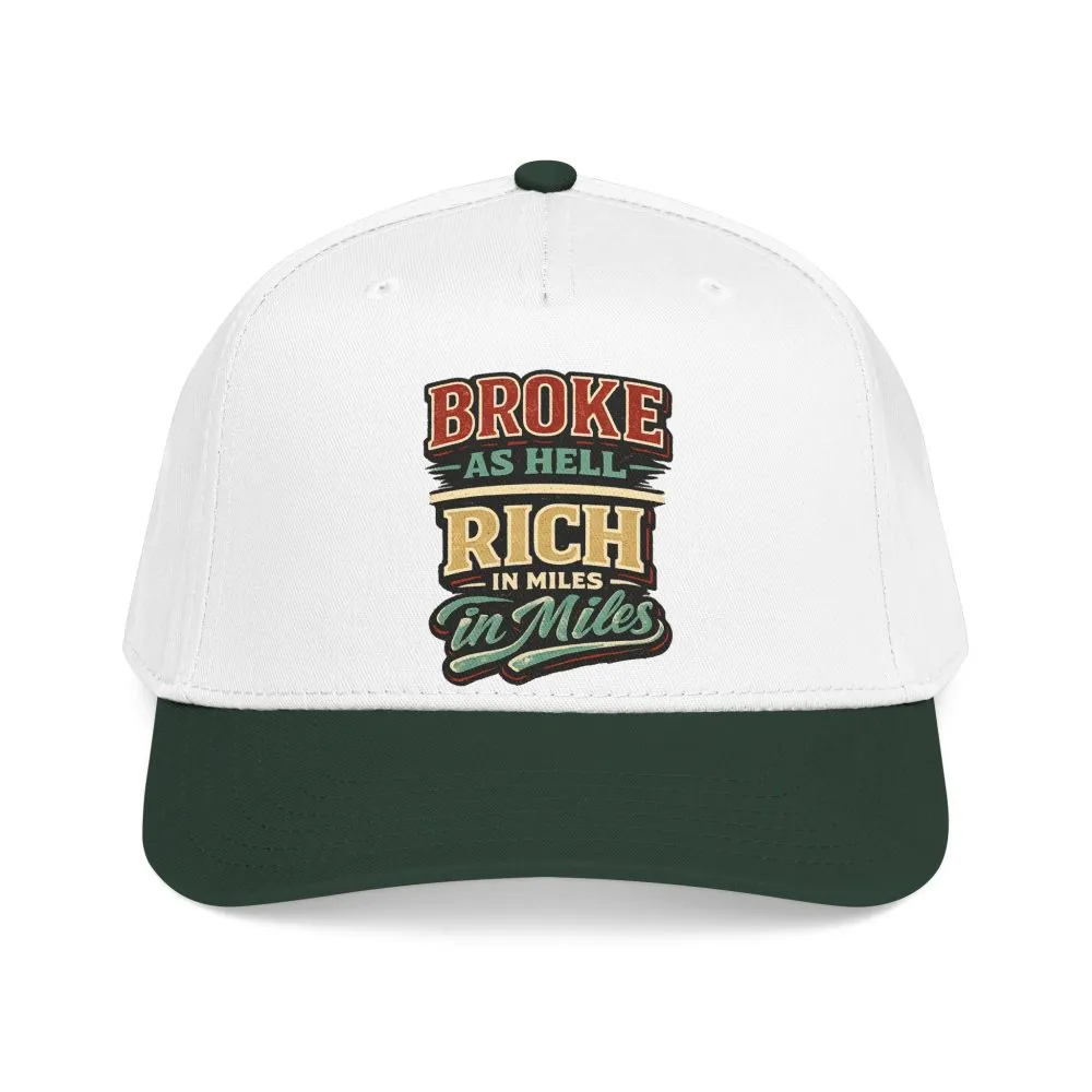Baseball Cap - "Broke As Hell" Design F**K-Line