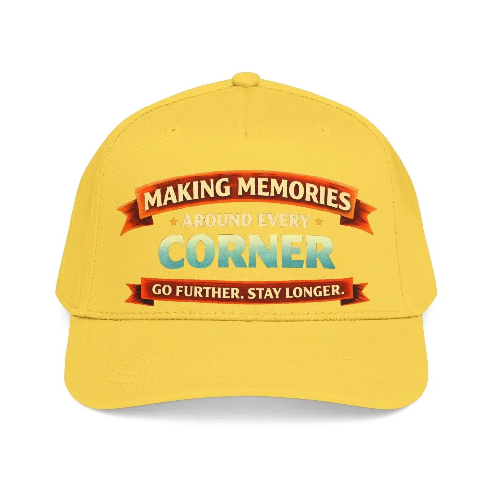 Baseball Cap - "Making Memories Around Every Corner" Design Scenic-Line
