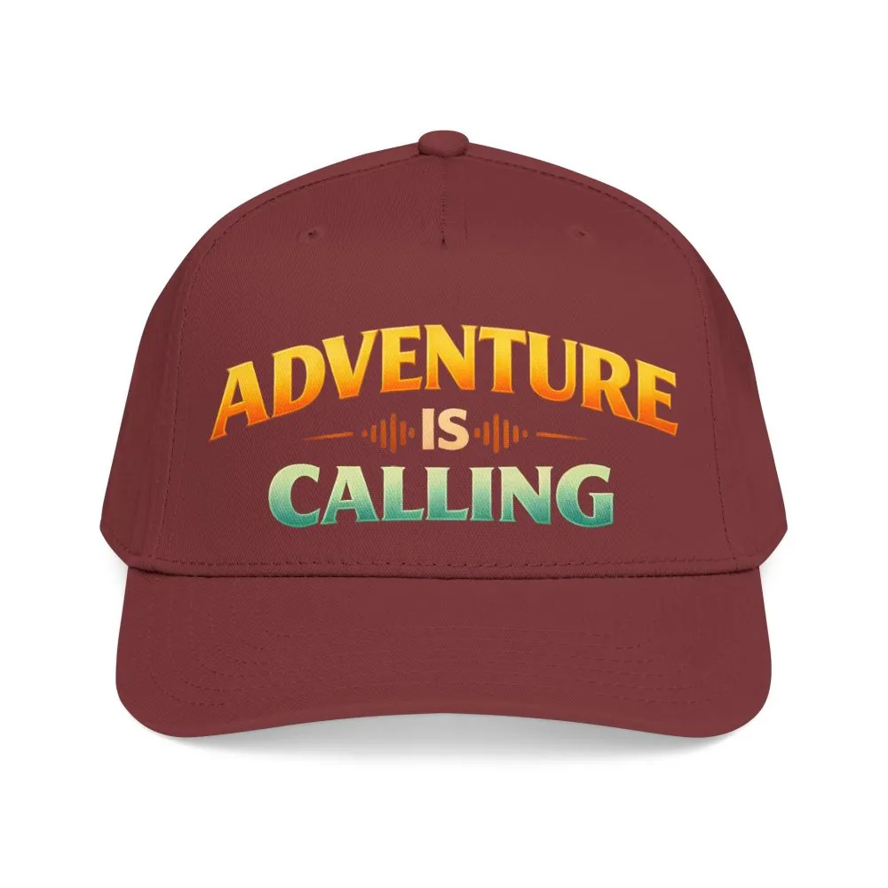 Baseball Cap - "Adventure Is Calling" Design Scenic-Line