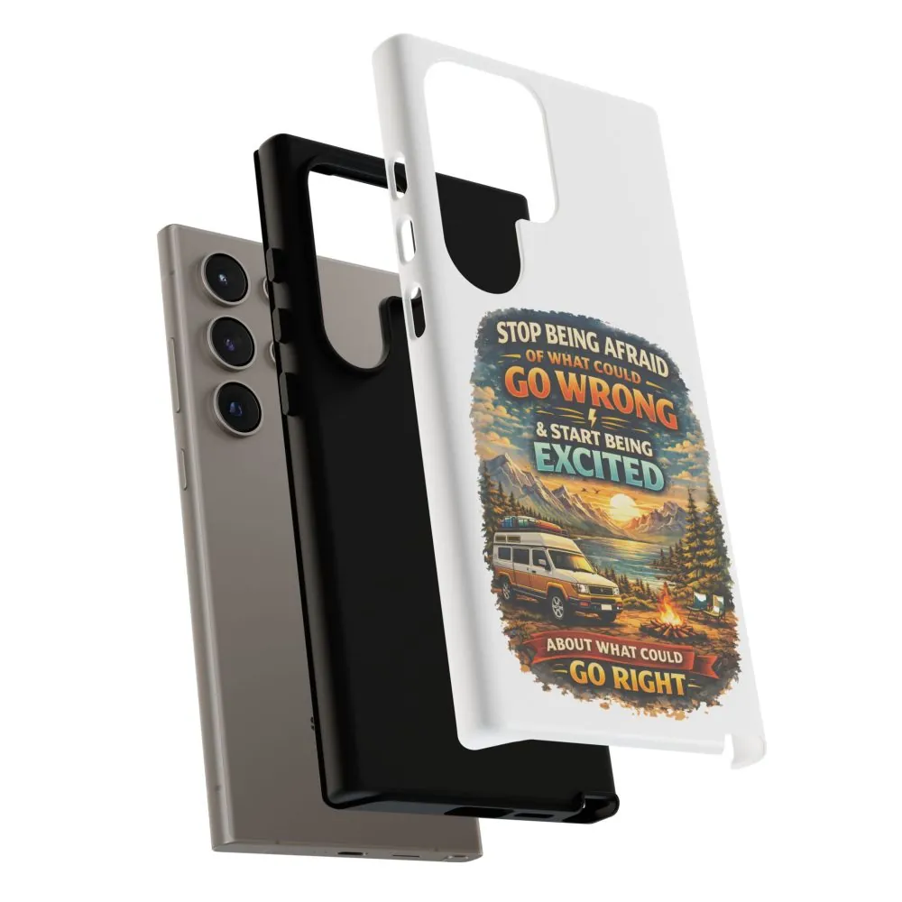 2059570451976313442_2048.jpeg Phone Case — "Stop Being Afraid" (Design Scenic-Line)