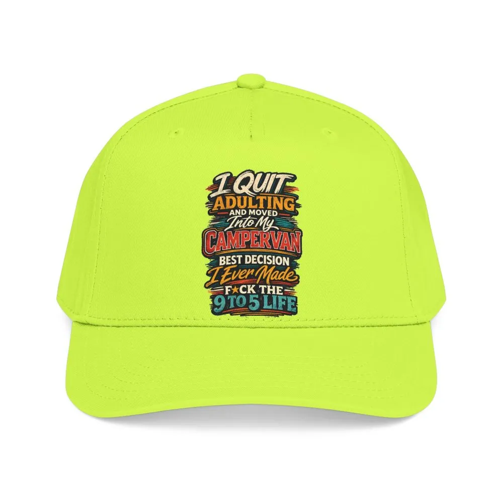 Baseball Cap - "I Quit Adulting" Design F**K-Line