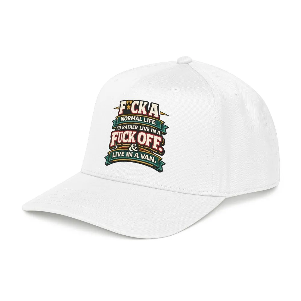 2100665482064848015_2048.jpeg Baseball Cap - "Fuck A Normal Life" Design F**K-Line