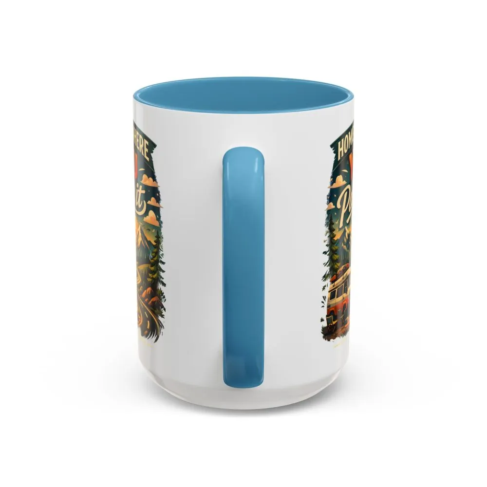 210750908996123092_2048.jpeg Accent Coffee Mug (11, 15oz) — "Home Is Where You Park It" Design Scenic-Line