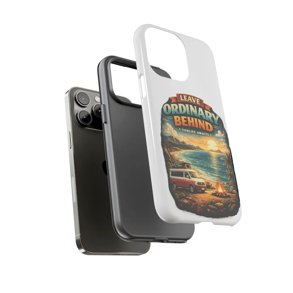 Phone Case — "Leave Ordinary Behind" (Design Scenic-Line)