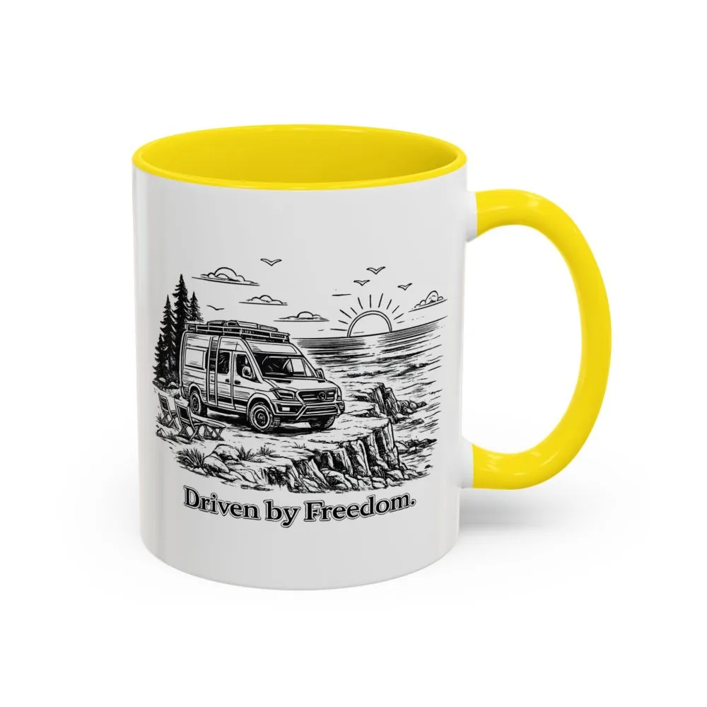 2127955531324340456_2048.jpeg Accent Coffee Mug (11, 15oz) — "Driven By Freedom" Design Minimal-Line