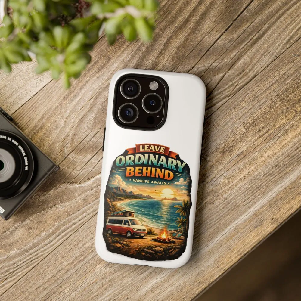 Phone Case — "Leave Ordinary Behind" (Design Scenic-Line)