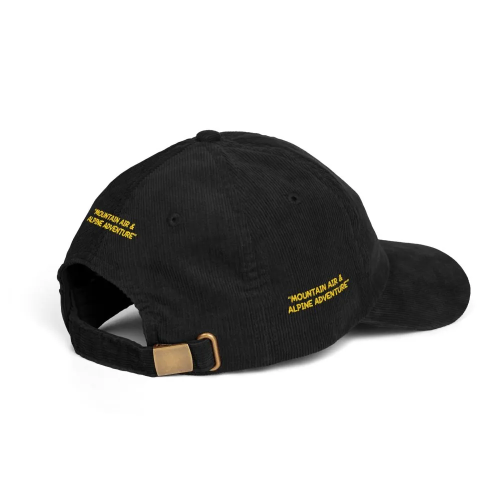 2150503966221863066_2048.jpeg Vintage Corduroy Cap (Embroidery) — "Mountain Air & Alpine Adventure" Embroidered Hat