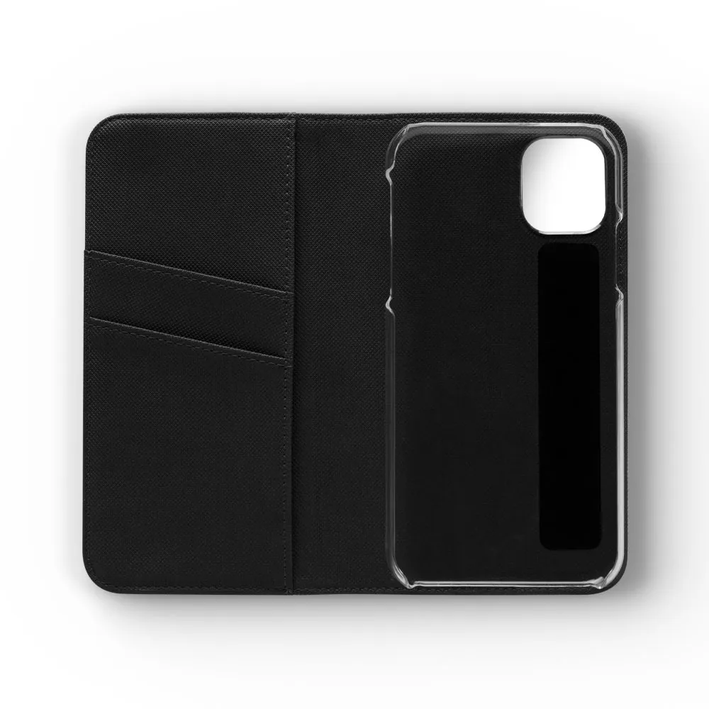 Flip Phone Case — "Adventure Awaits Unplug & Drive" Wallet Case