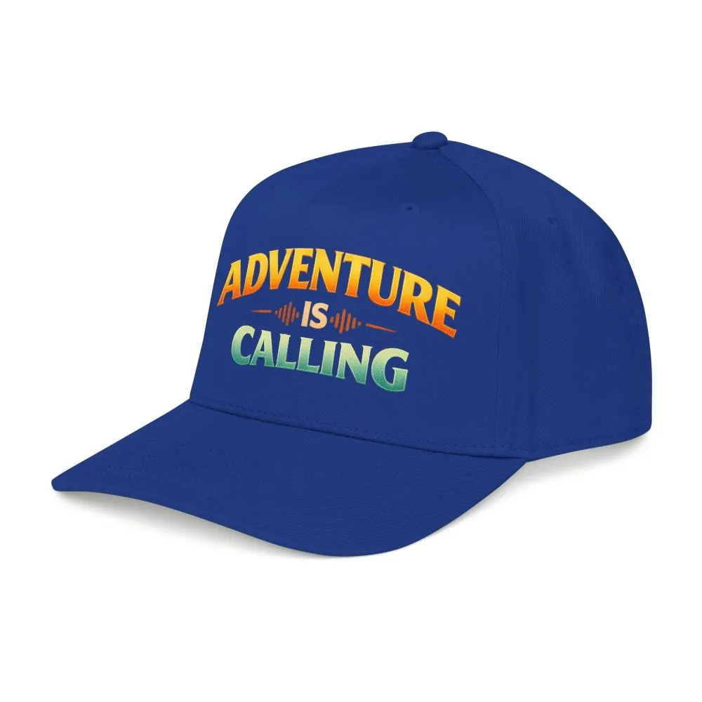 Baseball Cap - "Adventure Is Calling" Design Scenic-Line