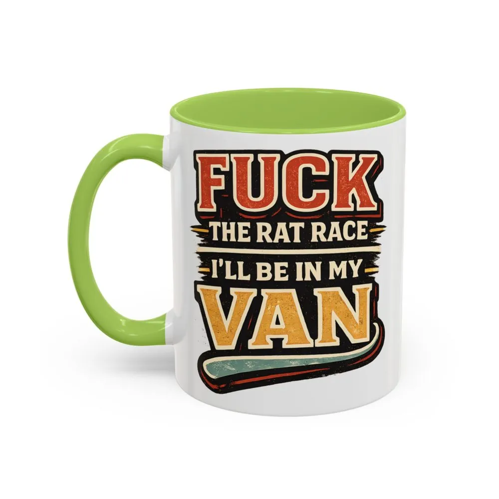 2212421844343532360_2048.jpeg Accent Coffee Mug (11, 15oz) — "Fuck The Rat Race" Design F**K-Line