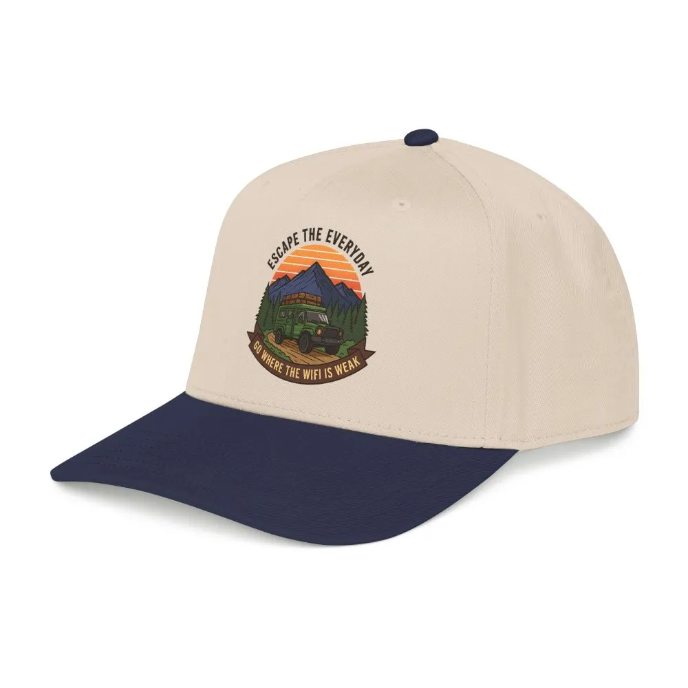 2214500069479173643_2048.jpeg Baseball Cap - 'Escape the Everyday' Off-Road Adventure Hat