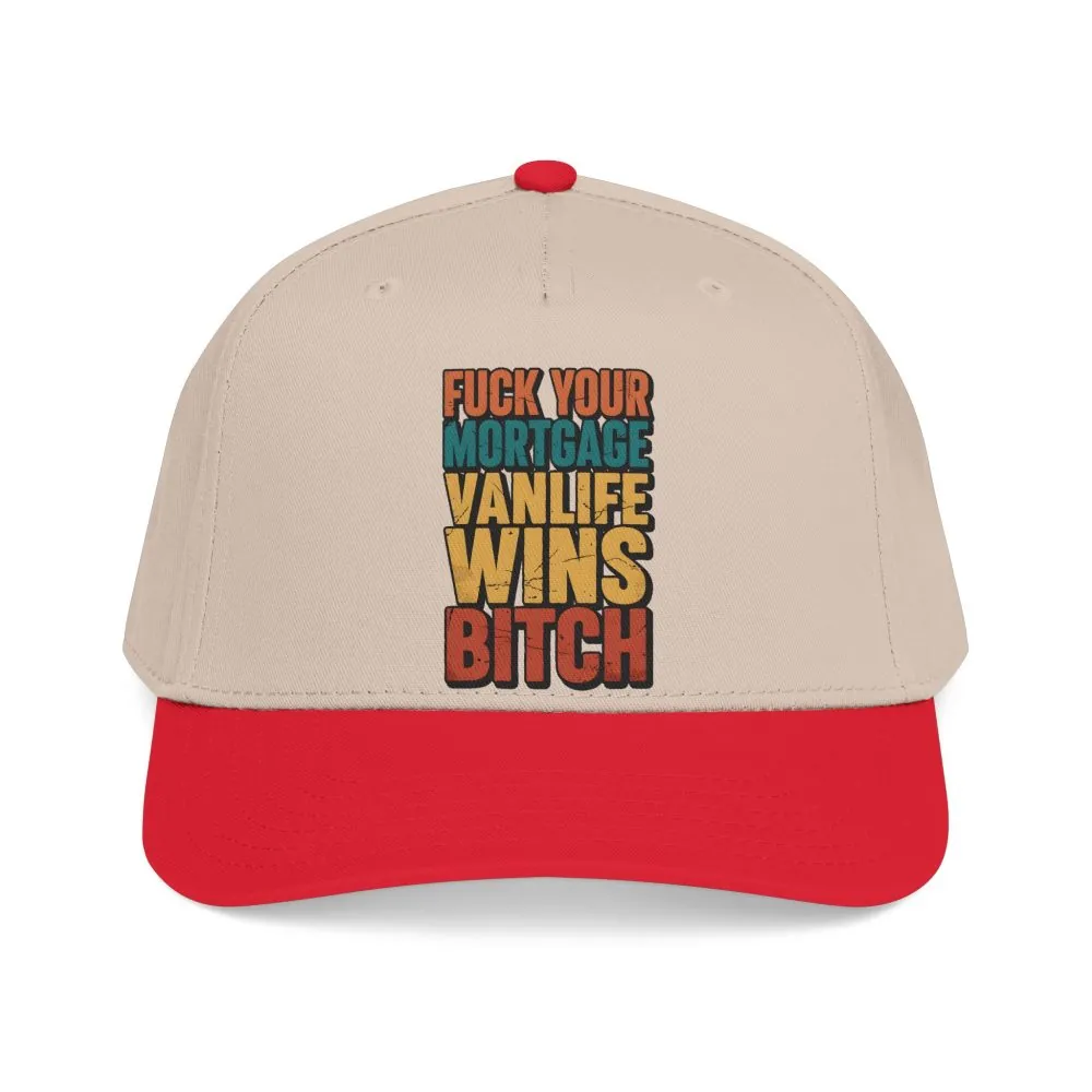 2227550848024942770_2048.jpeg Baseball Cap - "Fuck Your Mortgage" Design F**K-Line